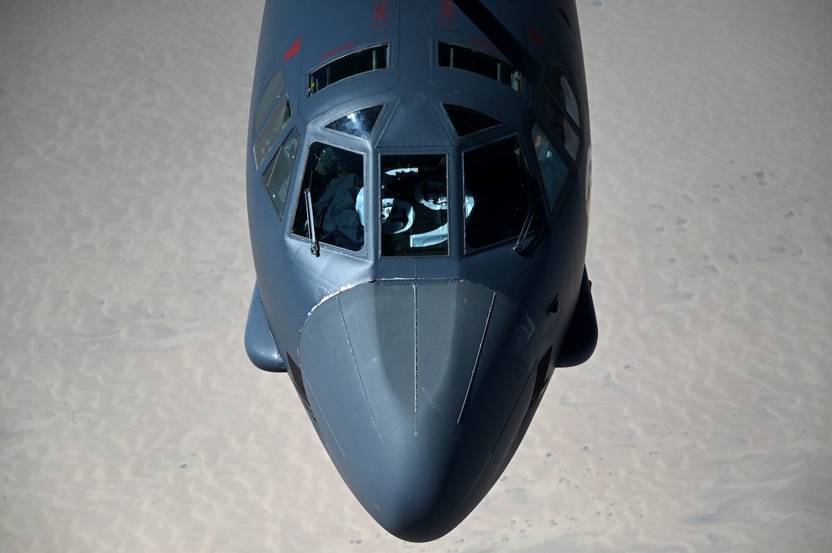 U.S. Strategic Bombers soar across Arabian Peninsula