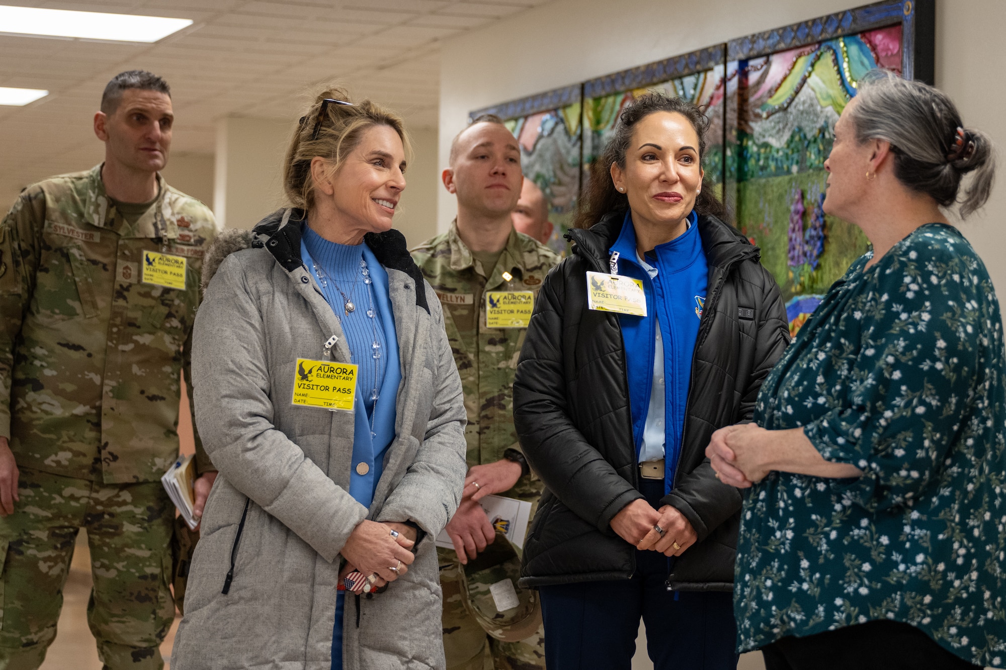ACC Command Team and Spouses visit JBER
