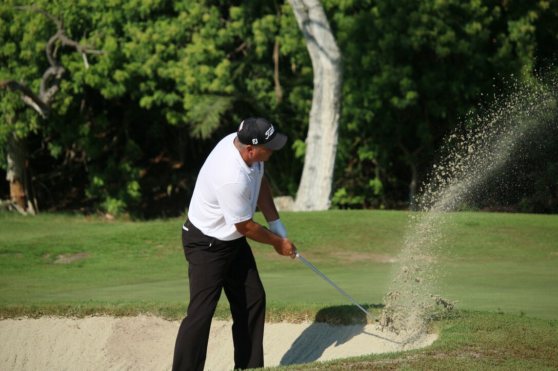 2023 marks the 75th anniversary of Armed Forces Golf. This year, Naval Base San Diego hosts the championship at the Admiral Baker Golf Course, featuring teams from the Army, Marine Corps, Navy, and Air Force (with Space Force players); and for the first time as a stand alone team, the U.S. Coast Guard.  Department of Defense Photo by Mr. Steven Dinote - Released.