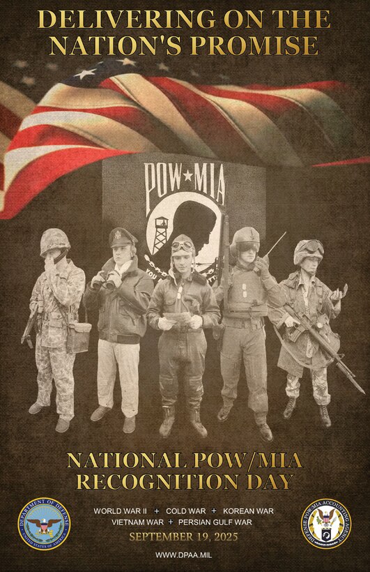2025 POW/MIA Recognition Day Poster