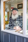 Allen Botsford, 82, ship safety technician, Code 350.10, Ship Safety Watch Group, started working as welder helper at Puget Sound Naval Shipyard & Intermediate Maintenance Facility in Bremerton, Washington in 1966. (U.S. Navy photo by Wendy Hallmark)