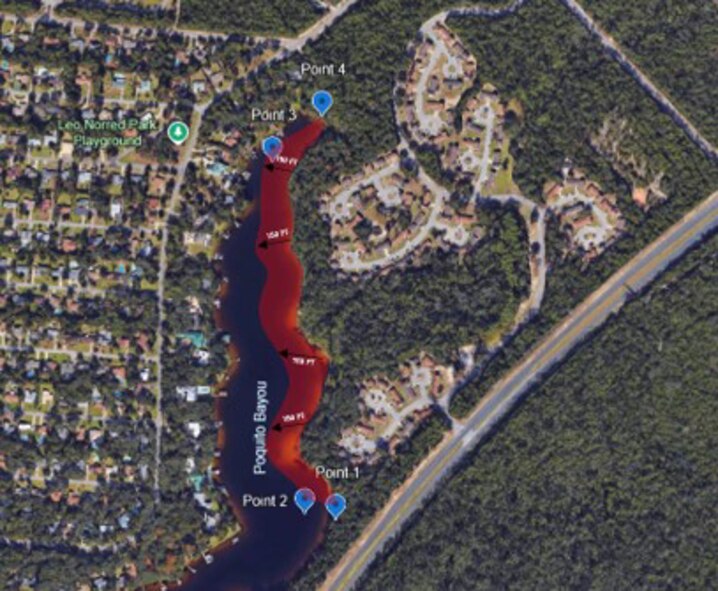 Waterway map