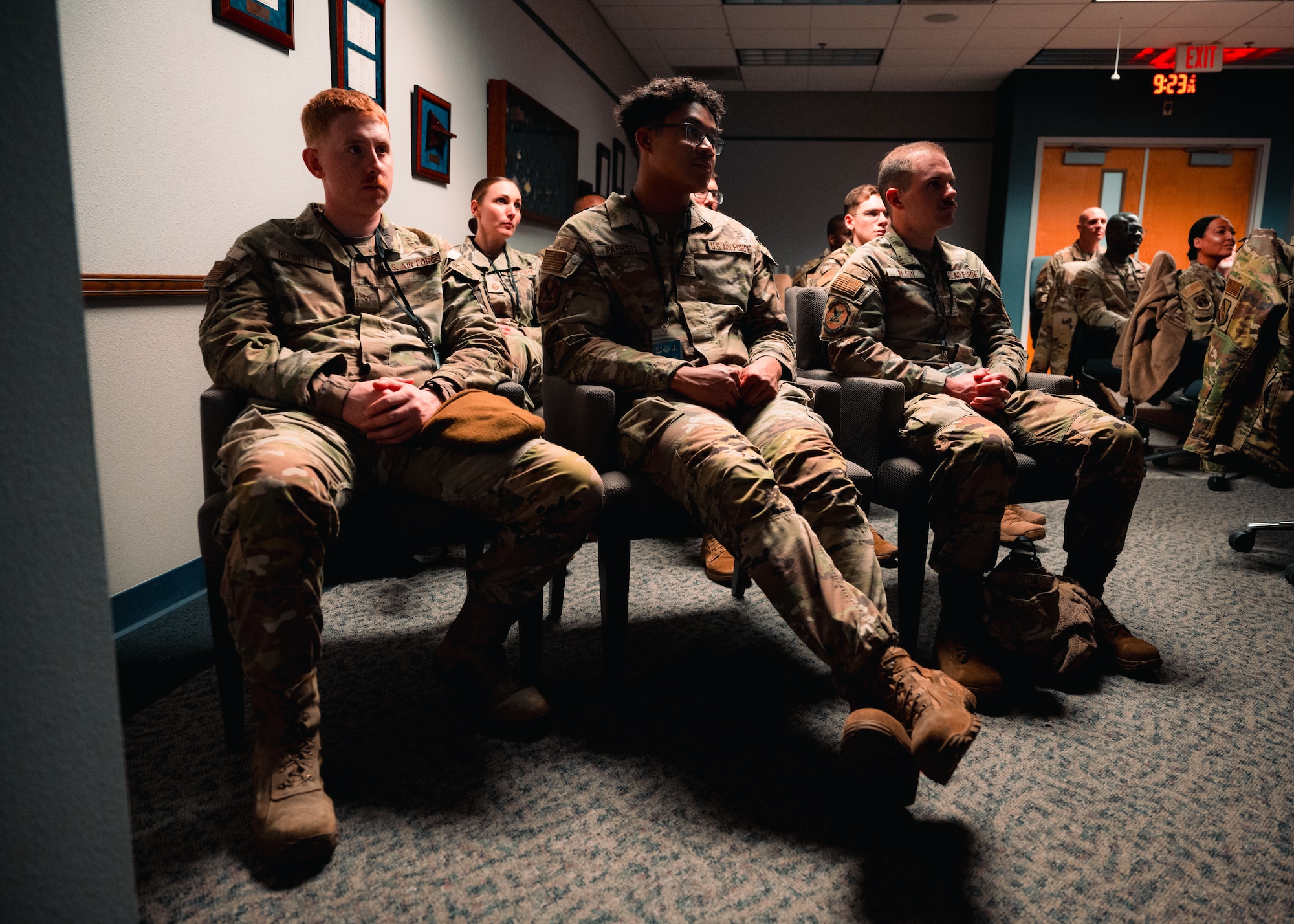 90th Missile Wing Airmen visit Vandenberg Space Force Base to see an operational test launch of an Air Force Global Strike Command Minuteman III intercontinental ballistic missile at Vandenberg SFB, California, Feb 18-18, 2025. The Minuteman III is an intercontinental ballistic missile that serves as the land-based leg of the United States’ nuclear triad. It provides a rapid-response, nuclear deterrence capability, ensuring strategic stability and national security. (U.S. Air Force photo by Staff Sgt. Michael A. Richmond)