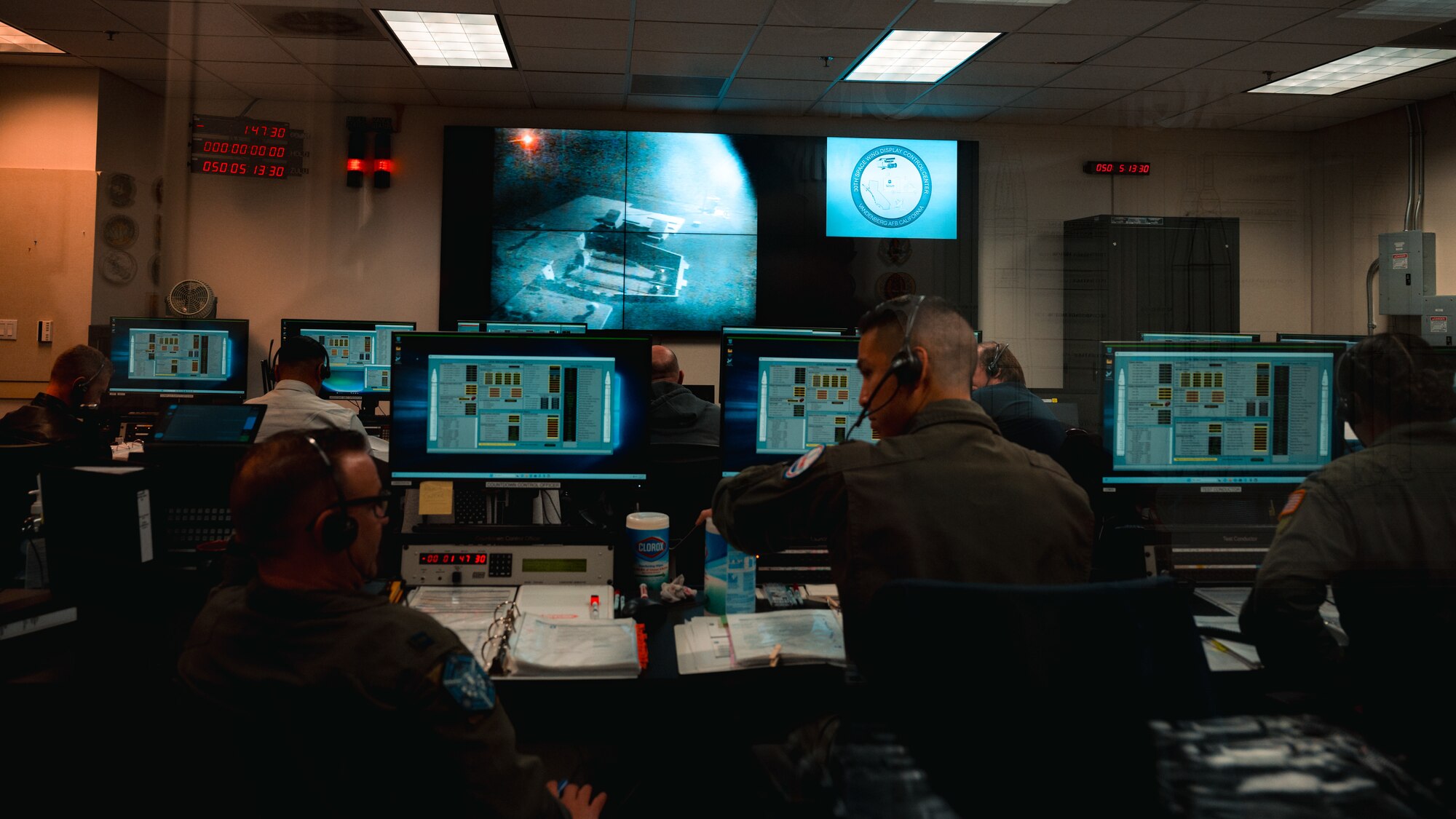 90th Missile Wing Airmen visit Vandenberg Space Force Base to see an operational test launch of an Air Force Global Strike Command Minuteman III intercontinental ballistic missile at Vandenberg SFB, California, Feb 18-18, 2025. The Minuteman III is an intercontinental ballistic missile that serves as the land-based leg of the United States’ nuclear triad. It provides a rapid-response, nuclear deterrence capability, ensuring strategic stability and national security. (U.S. Air Force photo by Staff Sgt. Michael A. Richmond)