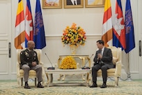 General Ronald P. Clark, Commanding General of the U.S. Army Pacific, held constructive meetings with Cambodian Prime Minister Hun Manet and top military leadership during a visit to Phnom Penh on February 24, 2025.