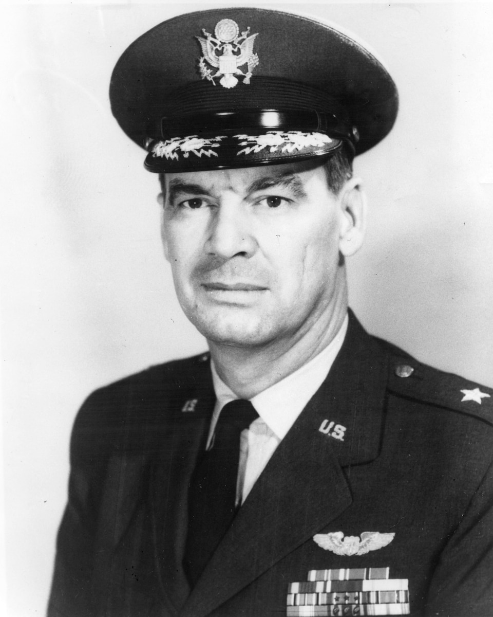 The official portrait of Brig. Gen. Zeller