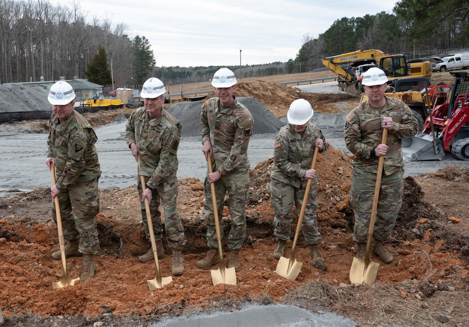 Fort Barfoot breaks ground on new ASP admin building