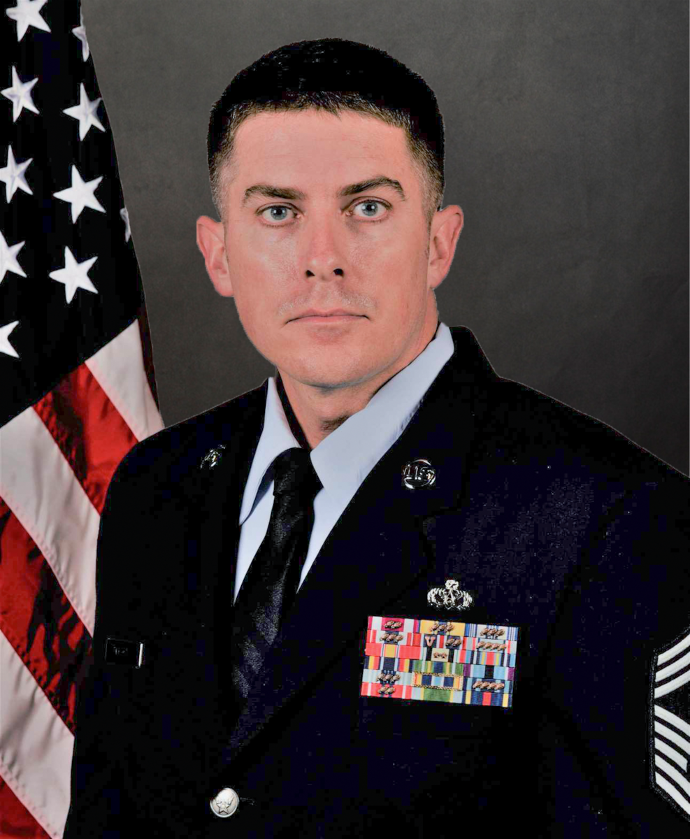 Official photo of Chief Master Sergeant Wesley M. McCord