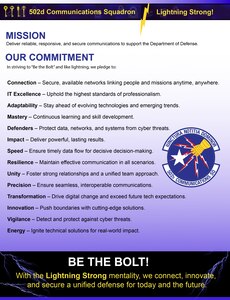 Poster with a blueish gradient from the bottom up behind several lines of text with a logo on the right side of the page.