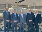 Men posing for picture