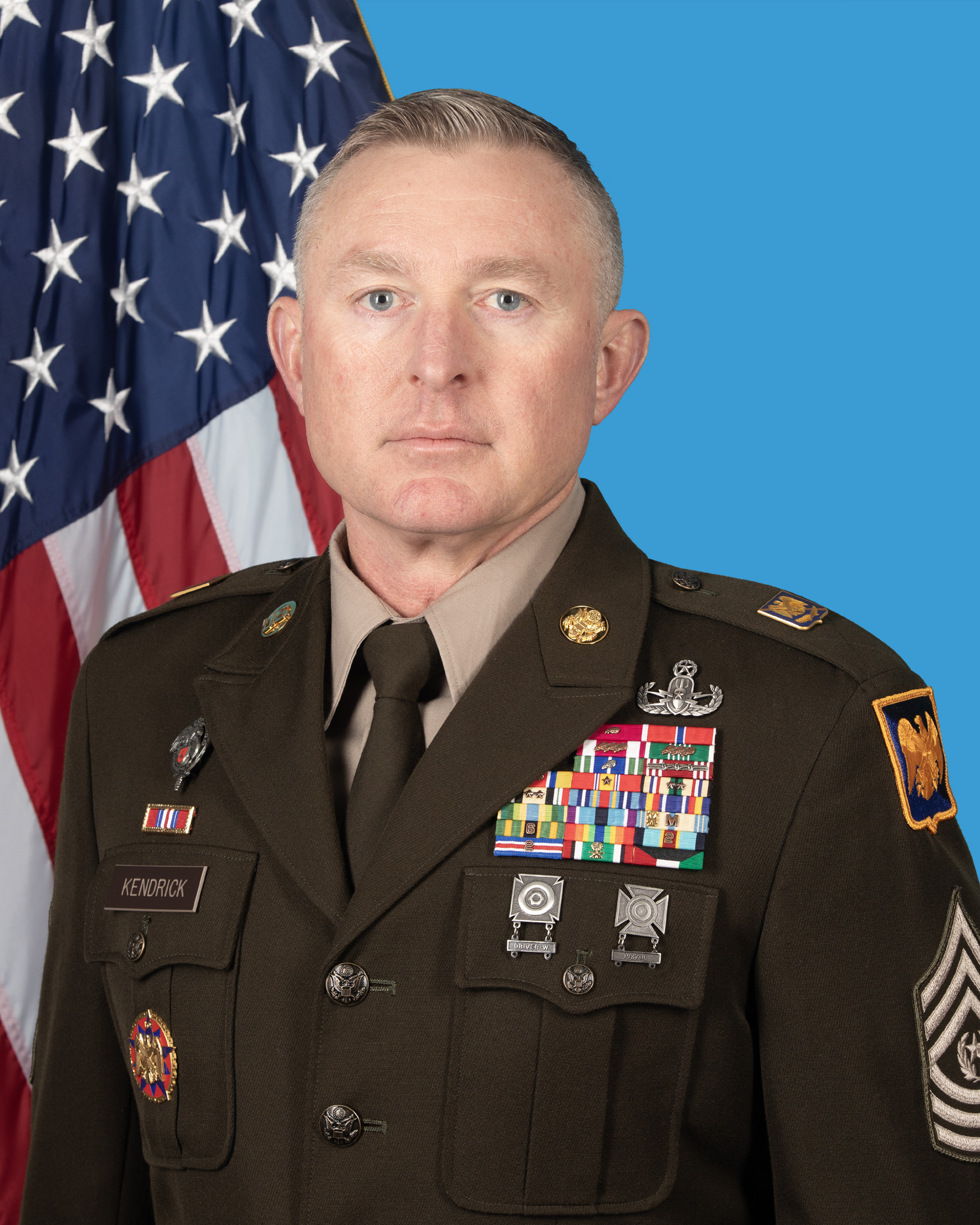 Command Sergeant Major James B. Kendrick