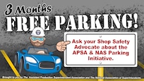 APSA & NAS parking initiative graphic
(U.S. Navy graphic by Eugene Hernandez)