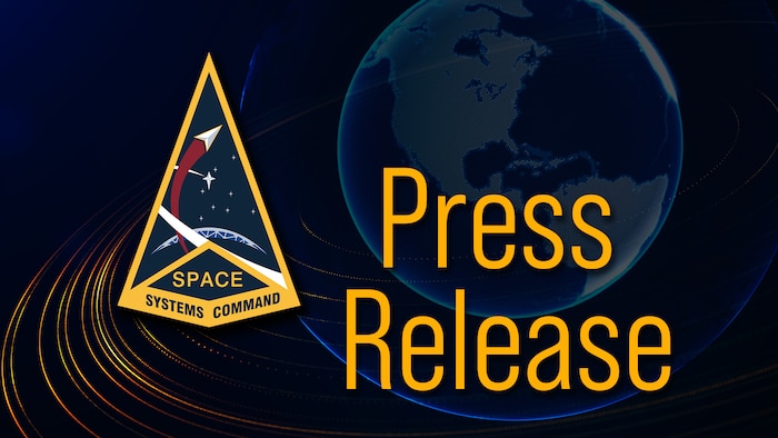 This is a Press Release from Space Systems Command.
