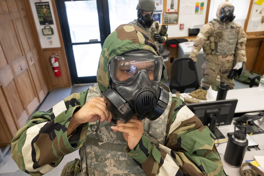 Image of people training