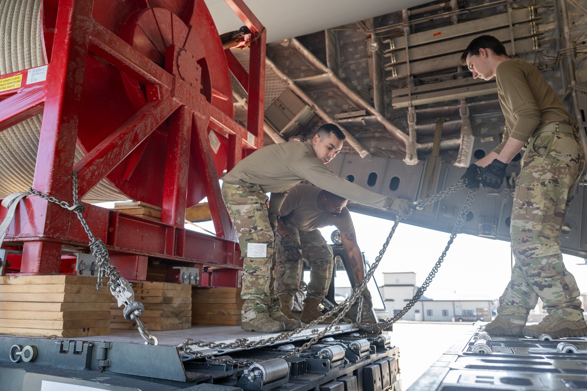 Team Dover sends salvage equipment overseas