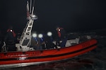 The Coast Guard encounters over a dozen aliens off the coast of southern California.