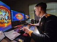 Sgt. Nicholas McKinley, a biomedical equipment specialist at the U.S. Army Medical Materiel Agency, recently joined the Army’s Esports Team as a member of its World of Warcraft team, fulfilling a dream of representing his country and becoming a professional on one of the games he grew up playing.