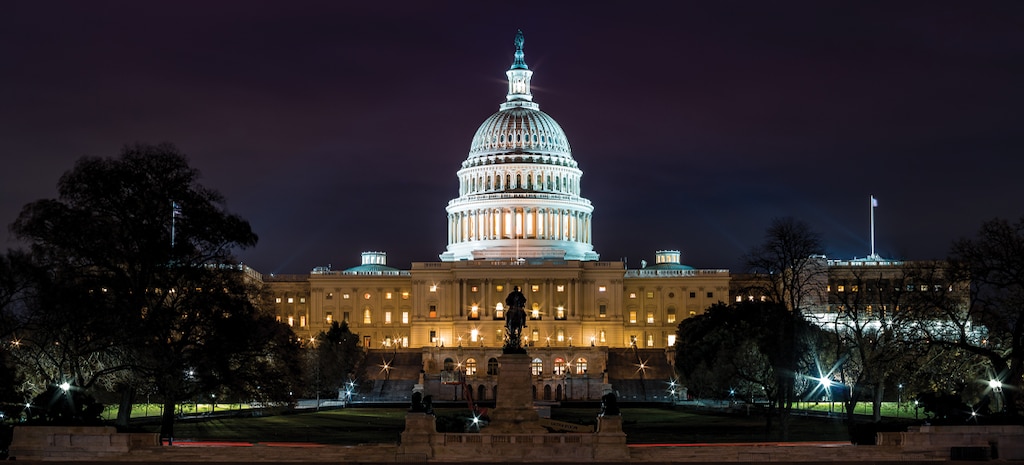 US Capitol at Night
