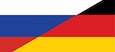 Hybrid Flag of Russia and Germany