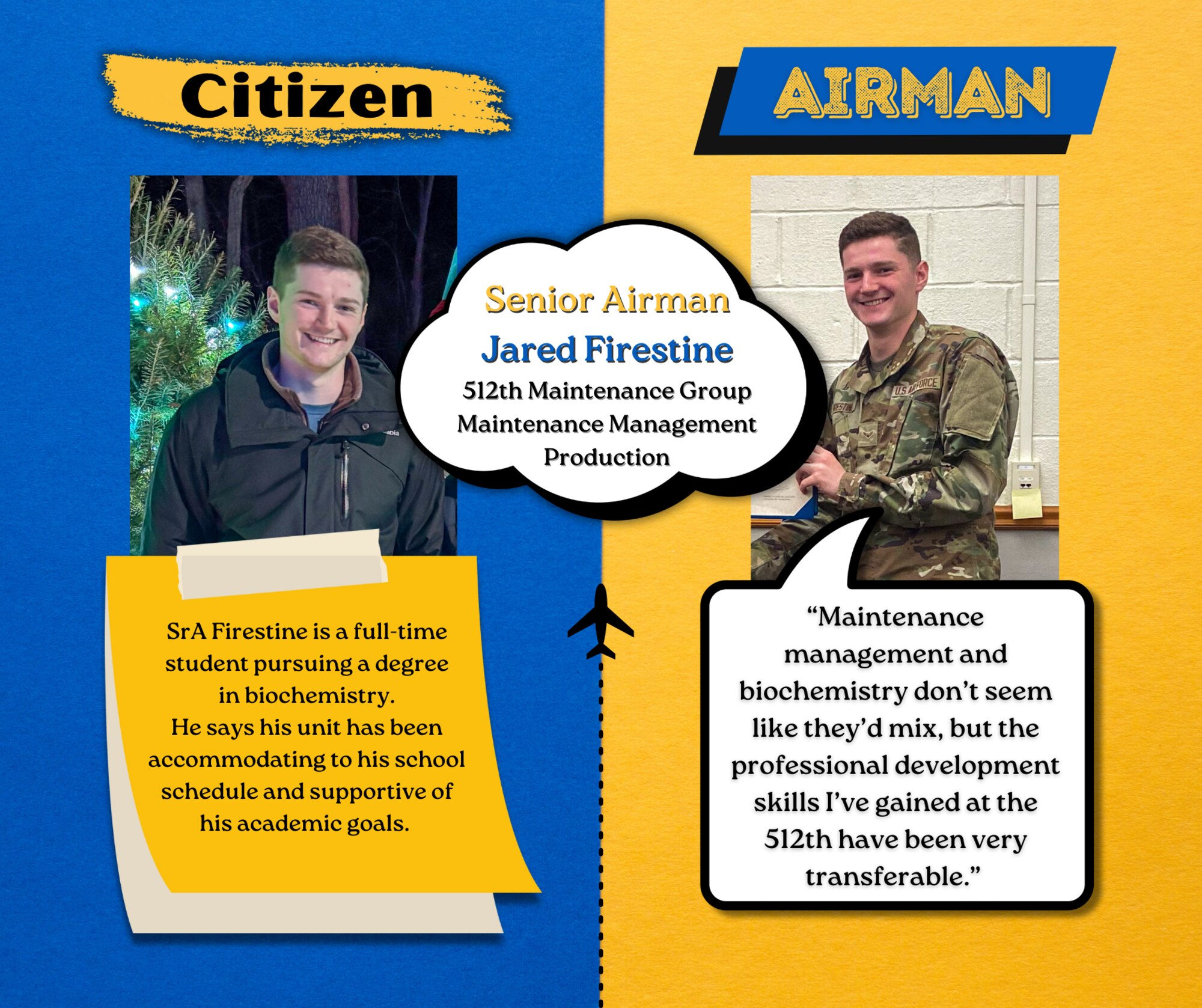 Citizen Airman: Senior Airman Jared Firestine