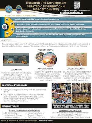 image of first page of SDD program brochure