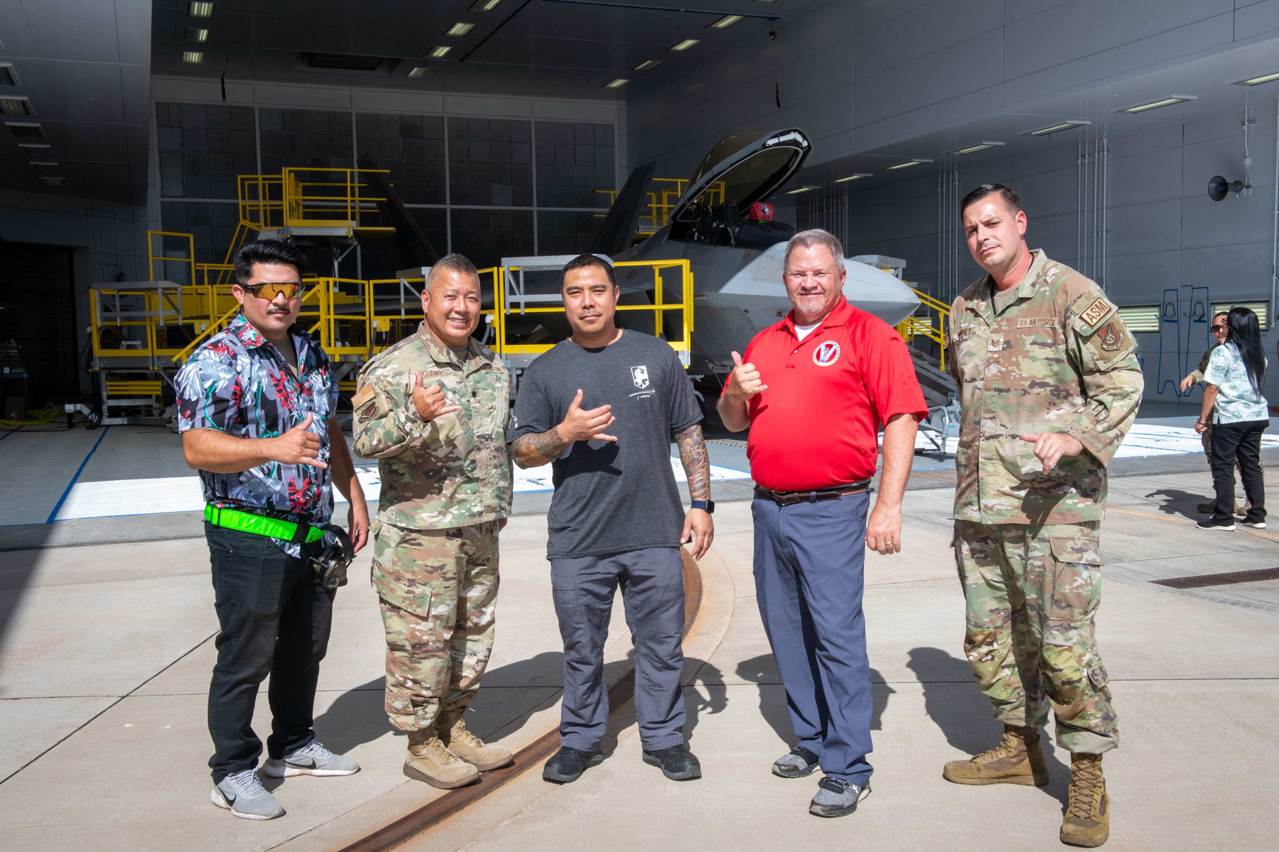 Hawaii Airmen Redesign F-22 Maintenance Stands > National