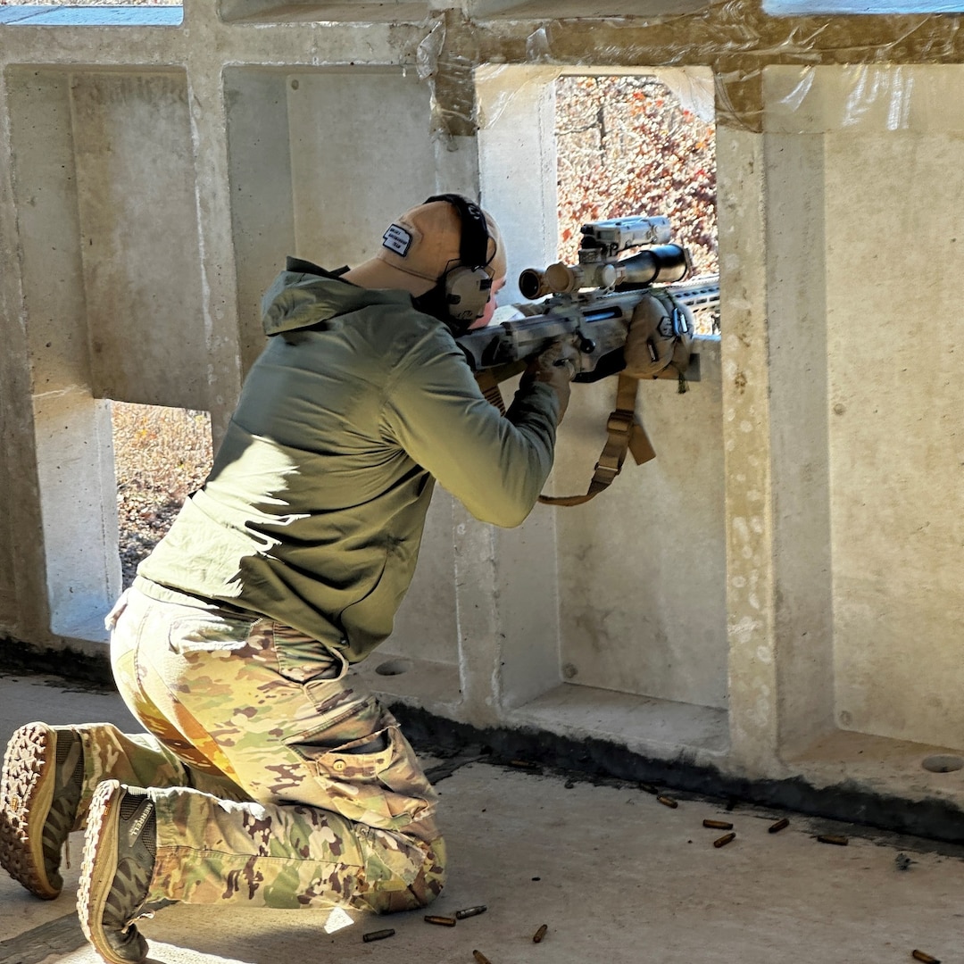 A two-person Nebraska Army National Guard sniper team shot their way to a national title, Dec. 13, when they placed first at the 54th Winston P. Wilson Sniper Championship, held Dec. 6-13 at the Fort Chaffee Joint Maneuver Training Center in Barling Arkansas.

In winning the title, Nebraska’s Staff Sgt. Marc Cruz and Sgt. Chance Baumann – infantrymen who serve in the sniper section of the Lincoln-based Headquarters and Headquarters Company, 2-134th Infantry (Airborne) – outshot similar teams from the Michigan and Iowa National Guard enroute to the championship.