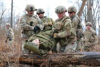 U.S. Army National Guard Soldiers with the 166th Regiment - Regional Training Institute completed a Combat Lifesaver course at Fort Indiantown Gap, Pa. Dec. 16-20, 2024. (U.S. Army National Guard photo by Sgt. 1st Class Shane Smith)