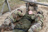 U.S. Army National Guard Soldiers with the 166th Regiment - Regional Training Institute completed a Combat Lifesaver course at Fort Indiantown Gap, Pa. Dec. 16-20, 2024. (U.S. Army National Guard photo by Sgt. 1st Class Shane Smith)