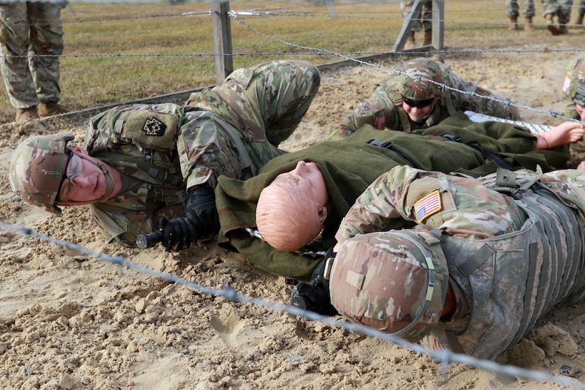 U.S. Army National Guard Soldiers with the 166th Regiment - Regional Training Institute completed a Combat Lifesaver course at Fort Indiantown Gap, Pa. Dec. 16-20, 2024. (U.S. Army National Guard photo by Sgt. 1st Class Shane Smith)