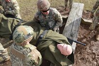 U.S. Army National Guard Soldiers with the 166th Regiment - Regional Training Institute completed a Combat Lifesaver course at Fort Indiantown Gap, Pa. Dec. 16-20, 2024. (U.S. Army National Guard photo by Sgt. 1st Class Shane Smith)