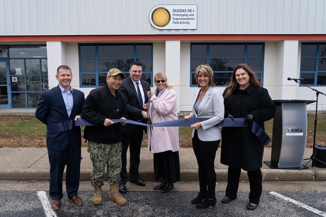 NSWC Crane holds ribbon cutting ceremony for new energy prototyping capability