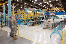 Maj. Gen. Justin Hoffman, Deputy Commander of Air Force Special Operations Command, attended a delivery milestone on Dec 13, 2024 at Marietta, Georgia for the command’s final MC-130J Commando II.