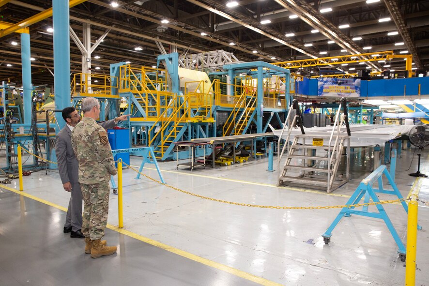 Maj. Gen. Justin Hoffman, Deputy Commander of Air Force Special Operations Command, attended a delivery milestone on Dec 13, 2024 at Marietta, Georgia for the command’s final MC-130J Commando II.