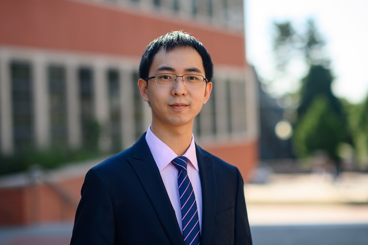 First Lt. Elliott Ji is a Ph.D. candidate studying international politics at Princeton University. Ji is the first Air Force Reserve direct commission into the force modernization career field. (Courtesy photo)