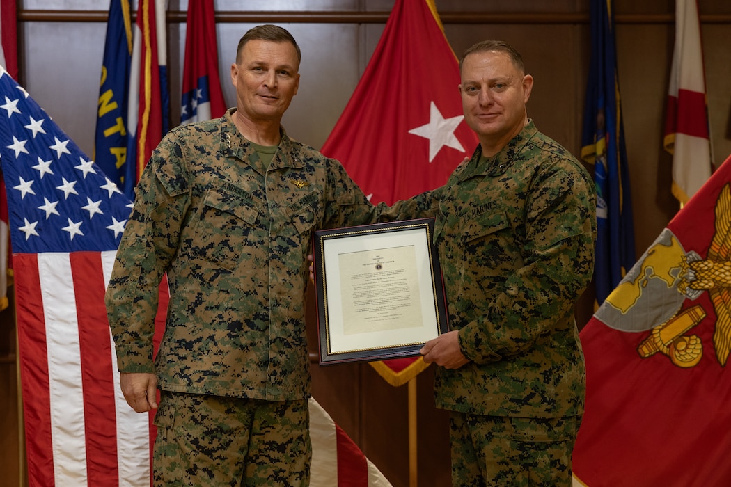 Maj. Gen. Cunningham promoted to current rank