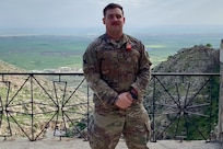 SSG Houston Taylor on deployment in Iraq.