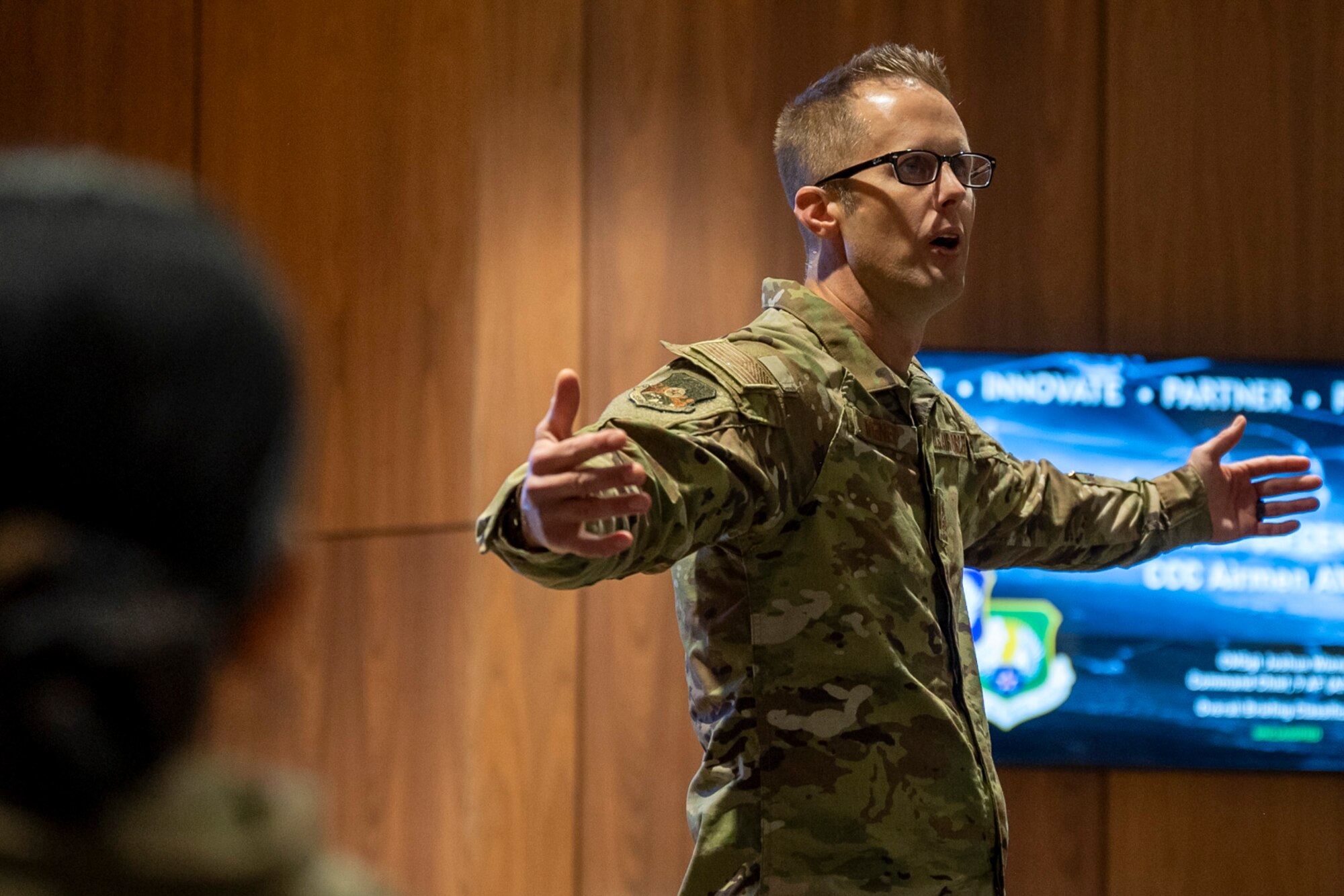 U.S. Air Force Chief Master Sgt. Joshua Wiener