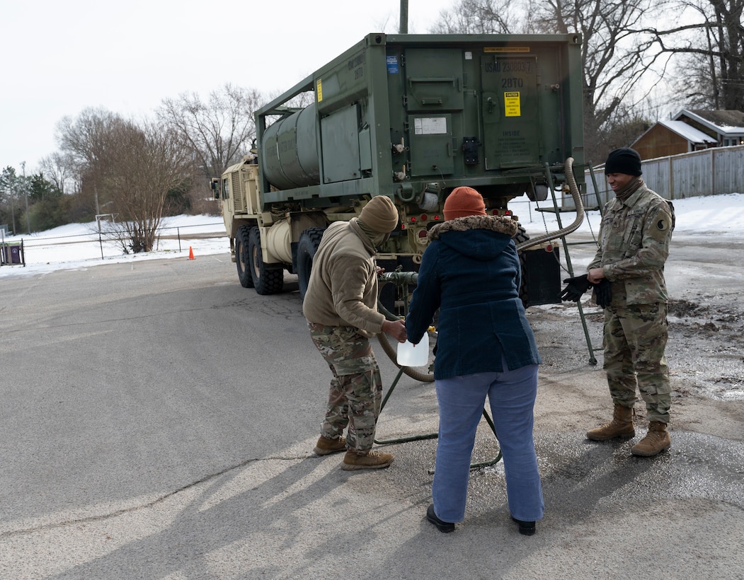 VNG provides water support to Richmond, stages for next round of snow