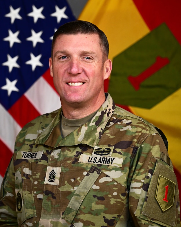 CSM Albert Turner > 1st Infantry Division > Leadership Display