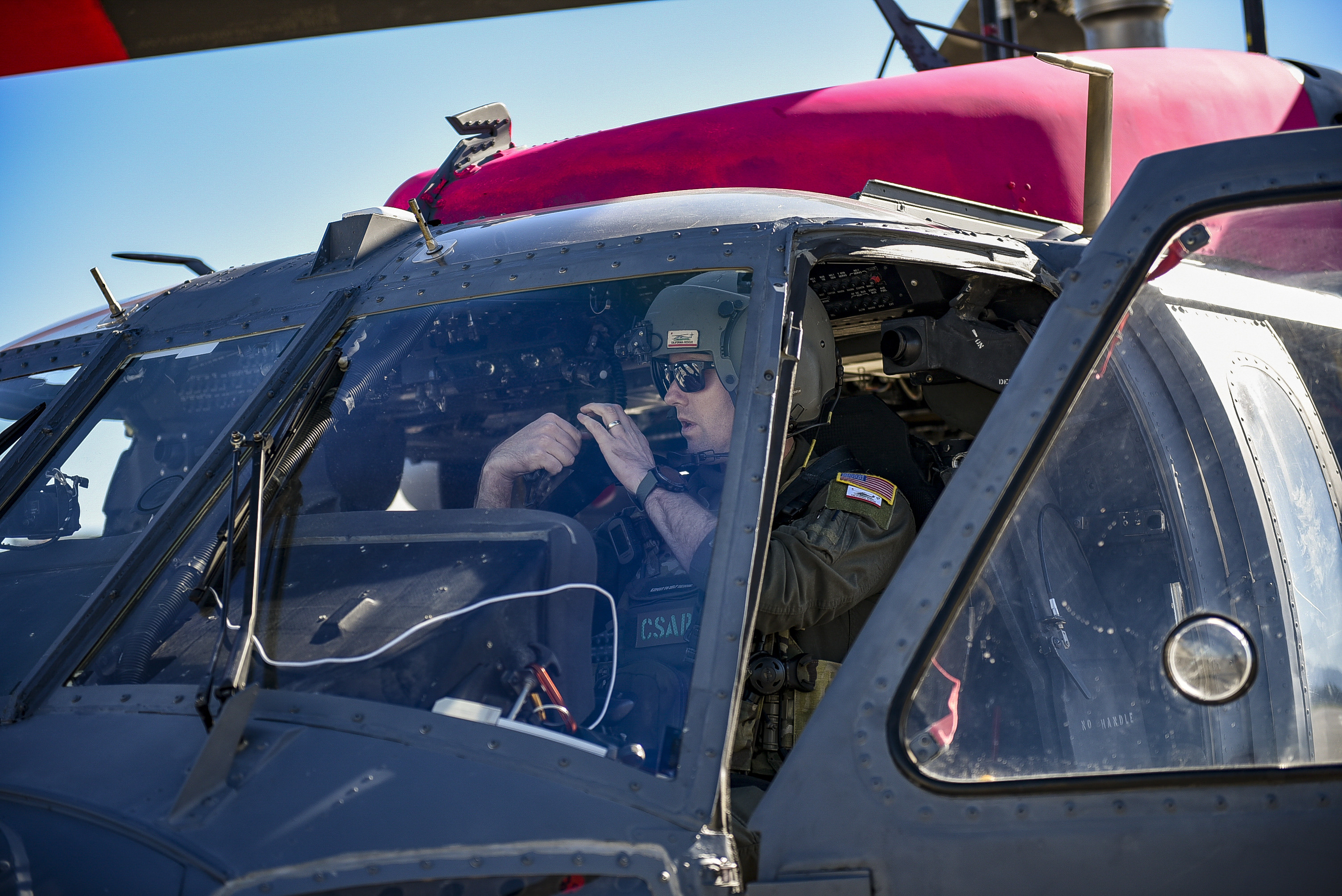 California, Nevada, Wyoming Guard Join Firefighting Battle