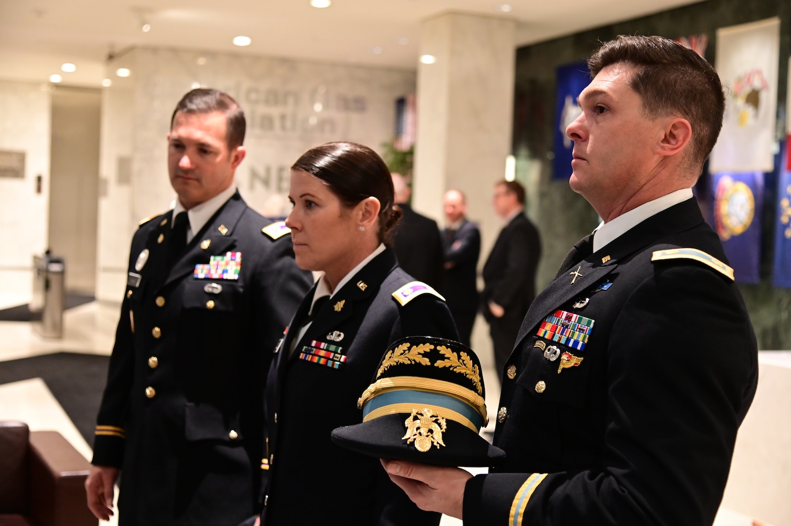 Soldiers from the District of Columbia National Guard provide escort support to state governors during the state funeral for the 39th President of the United States, Jimmy Carter, in Washington, D.C., on Jan. 9, 2024. The D.C. National Guard continues its unique role in national events as the only Guard element under direct presidential authority since its establishment in 1802.