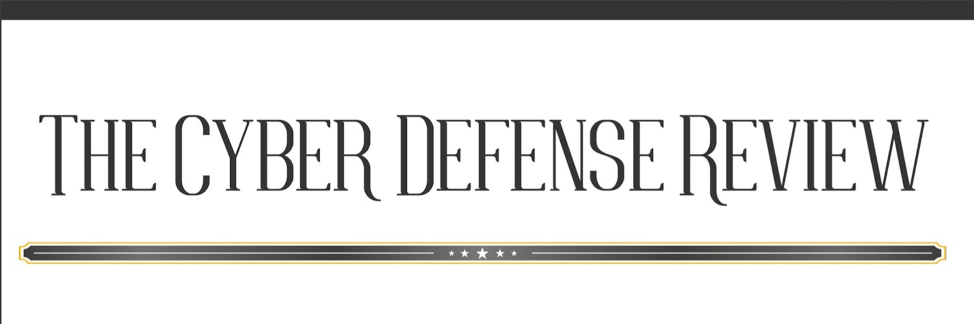 The header of the Cyber Defense Review