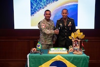 Brazilian partner nation liaison officer at USARSOUTH