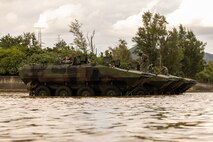 This was the first open-water amphibious movement for ACVs deployed to III Marine Expeditionary Force, accomplishing a new milestone for amphibious operations with the vehicle platform in the Indo-Pacific.  Amphibious operations, including the use of ship-to-shore connectors, is a foundational aspect of Marine Corps operations and is critical to remaining the Nation’s premier expeditionary force in readiness. The Marines shown are with 4th Marine Regiment, 3d Marine Division. (U.S. Marine Corps photo by Lance Cpl. Kendrick Jackson)