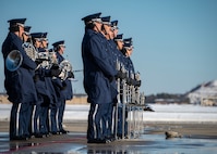 USAF Band members march at POTUS Jimmy Carter's State Funeral.