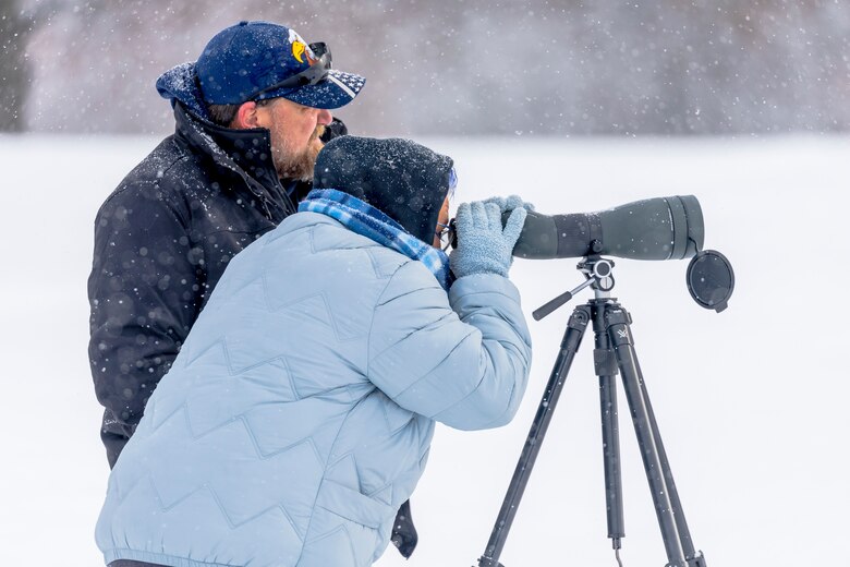 The Shenango River Lake hosted its fifth annual Eagle Fest at the lake in partnership with other natural conservation agencies, including Shenango River Watchers, the Pennsylvania Game Commission, and other volunteer groups.