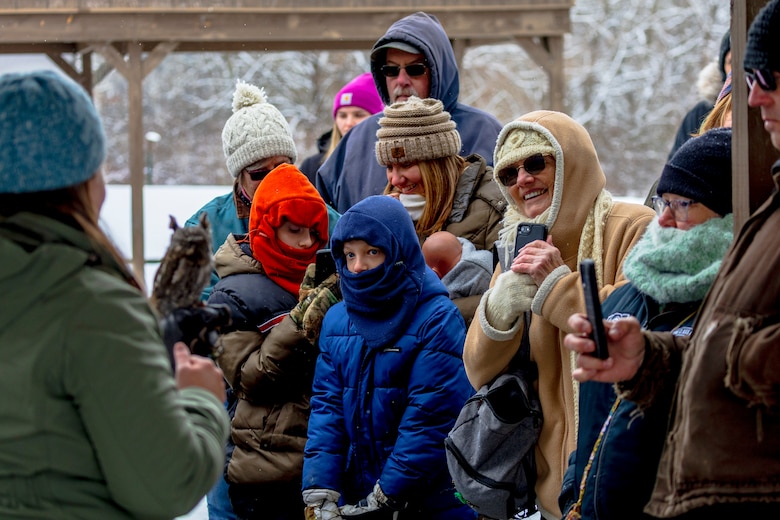 The Shenango River Lake hosted its fifth annual Eagle Fest at the lake in partnership with other natural conservation agencies, including Shenango River Watchers, the Pennsylvania Game Commission, and other volunteer groups.
