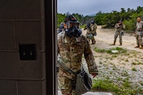 U.S. Army South Soldiers conduct CBRN training during staff exercise