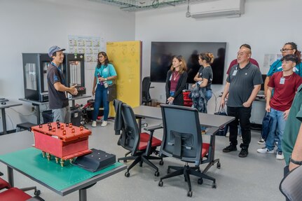 STEM (science, technology, engineering and mathematics) students engage with Pearl Harbor Naval Shipyard and Intermediate Maintenance Facility